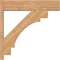 Ekena Millwork Merced Block Smooth Outlooker, Western Red Cedar, 7 1/2"W x 32"D x 32"H OUT08X32X32MRC05SWR - alternate 3
